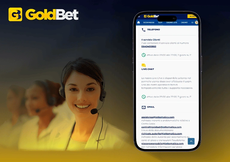 goldbet assistenza