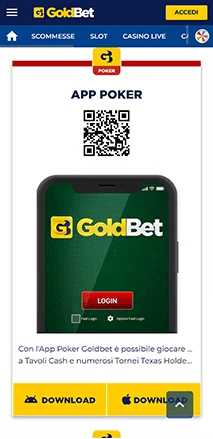 goldbet app poker
